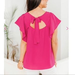 Tie Back Blouse